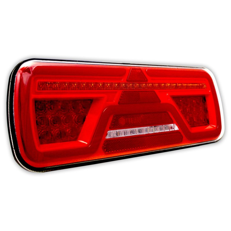 feu arrière LED connecteur AMP 7 PIN droit droit 12/24V Lavaflow