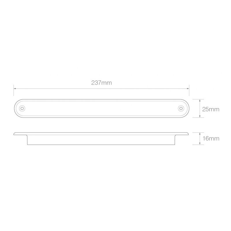 feu arrière LED câble 40cm câble universel à gauche et à droite (universel) 12V