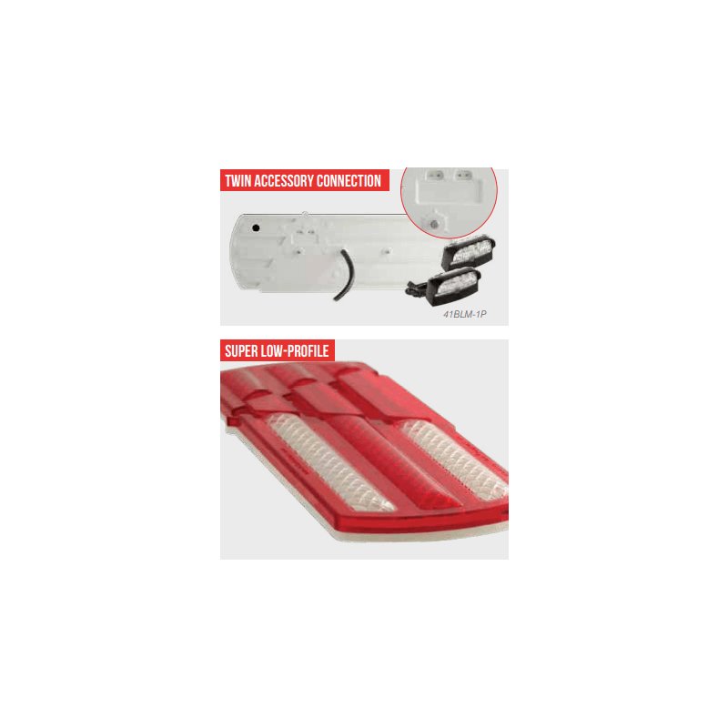 feu arrière LED câble 40cm câble gauche gauche 12/24V