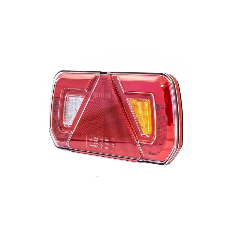 feu arrière LED baïonnette à 5 pôles droit droit 12/24 V