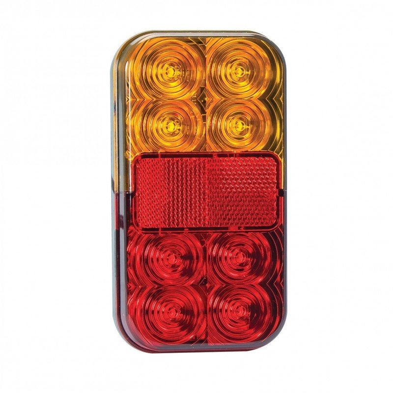 feu arrière LED câble 40cm universel universel 12 V (ensemble de 2 pièces)