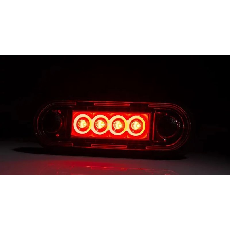 LED feu de position rouge, 5m 12-36V DC