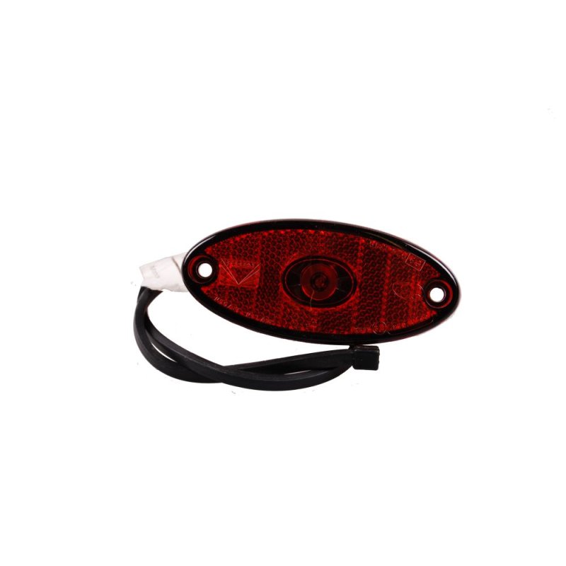 feu de position Flatpoint II LED rouge DC kabel 50cm