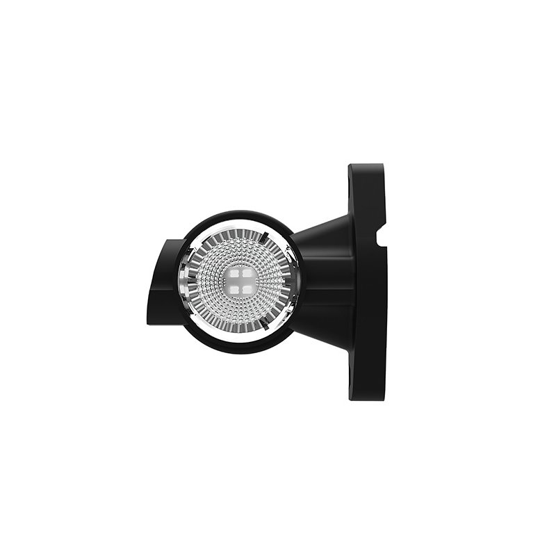 LED Positionsleuchte 96 x 97 x 52mm rot/weiß/orange links Kabel 200mm 12/24 V