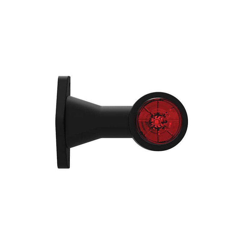 feu d'encombrement rouge/blanc universel câble 200 mm 12/24V