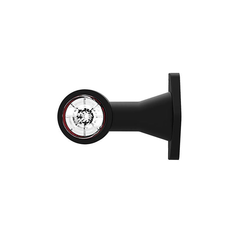 feu d'encombrement rouge/blanc universel câble 200 mm 12/24V
