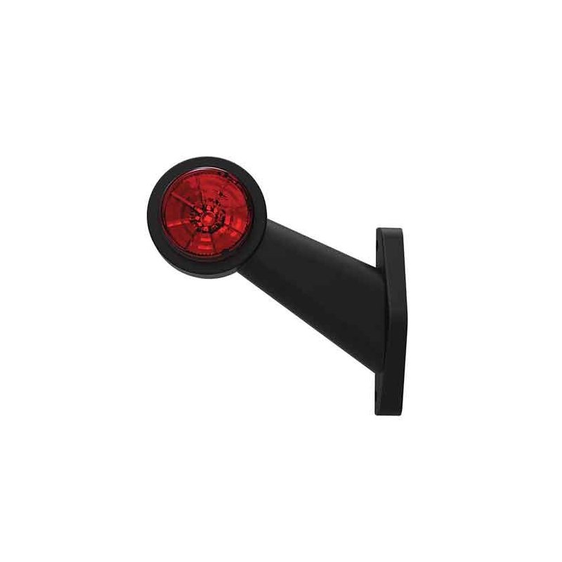 feu d'encombrement rouge/blanc gauche P&R câble 200mm, 1,5mm² 12/24V