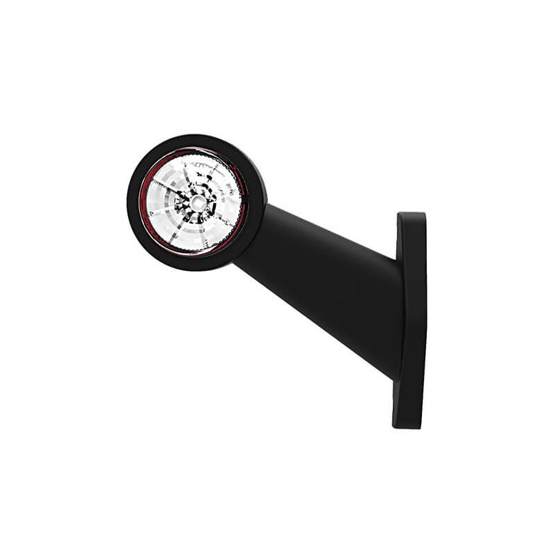 feu d'encombrement rouge/blanc gauche câble 200 mm 12/24V