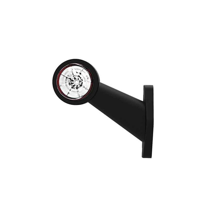 feu d'encombrement rouge/blanc droit P&R câble 200mm, 1,5mm² 12/24V