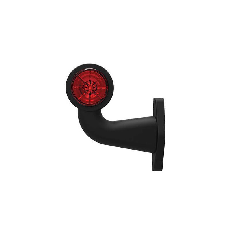 feu d'encombrement rouge/blanc gauche câble 200 mm 12/24V