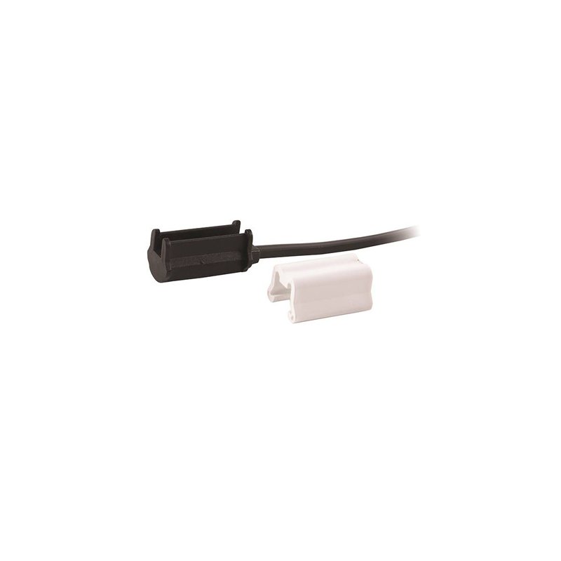 feu d'encombrement rouge/blanc droit P&R câble 200mm, 1,5mm² 12/24V