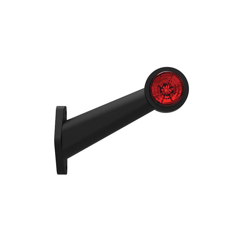 feu d'encombrement rouge/blanc gauche DC câble 200mm, 0,75mm² 12/24V
