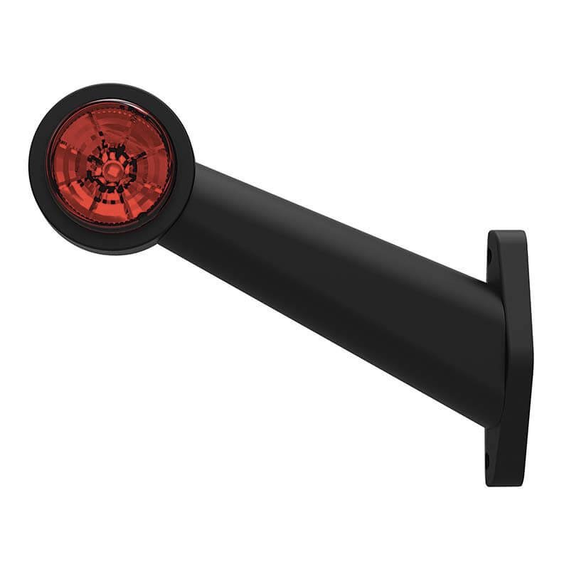 feu d'encombrement rouge/blanc gauche P&R câble 200mm, 1,5mm² 12/24V