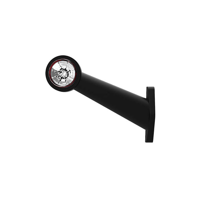 feu d'encombrement rouge/blanc gauche câble 200 mm 12/24V