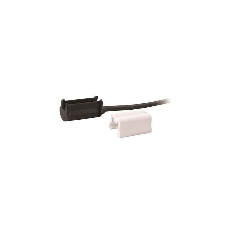 feu d'encombrement rouge/blanc droit P&R câble 200mm, 1,5mm² 12/24V