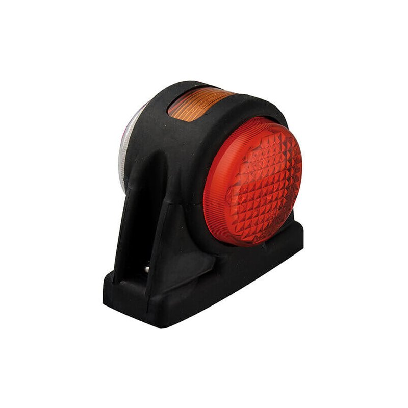 feu d'encombrement rouge/blanc/orange universel câble 200 mm 12/24V