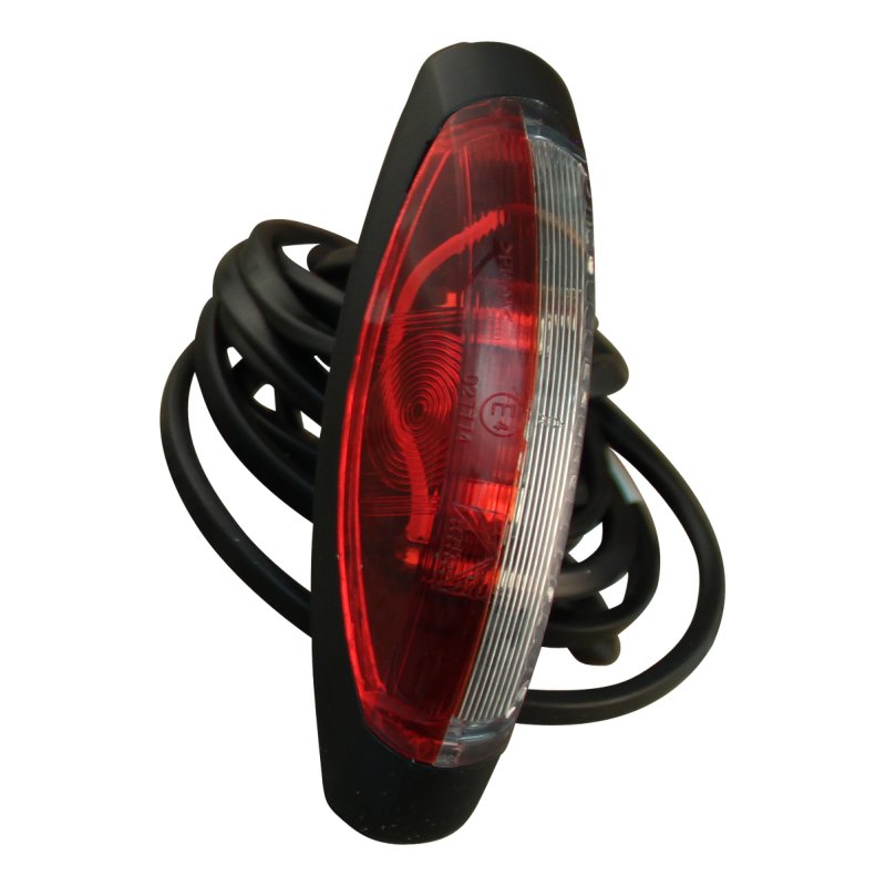 feu d'encombrement Flexipoint II rouge / blanc Câble DC 2500mm