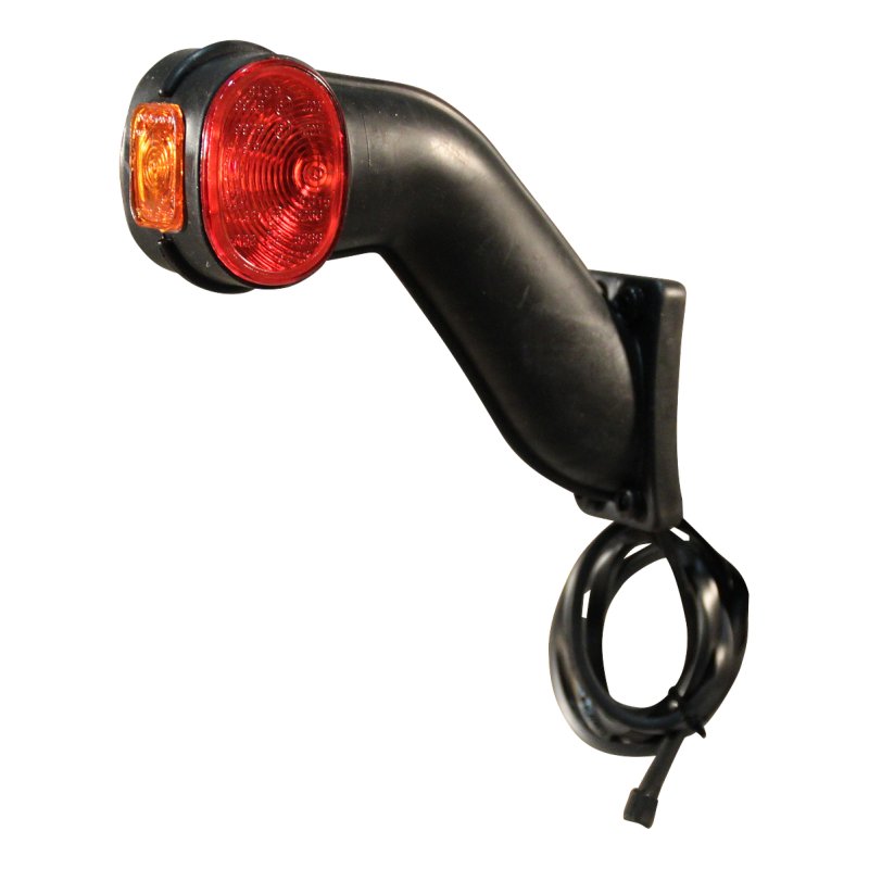 feu d'encombrement Superpoint II version Ecopoint rouge / blanc / orange gauche DC câble 920mm
