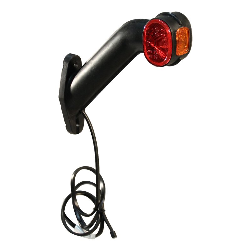 feu d'encombrement Superpoint ll rouge / blanc / orange droit Câble DC 2500mm
