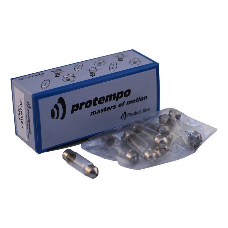 Ampoule d´éclairage SV8,5 24V 10W 11x44mm ampoule