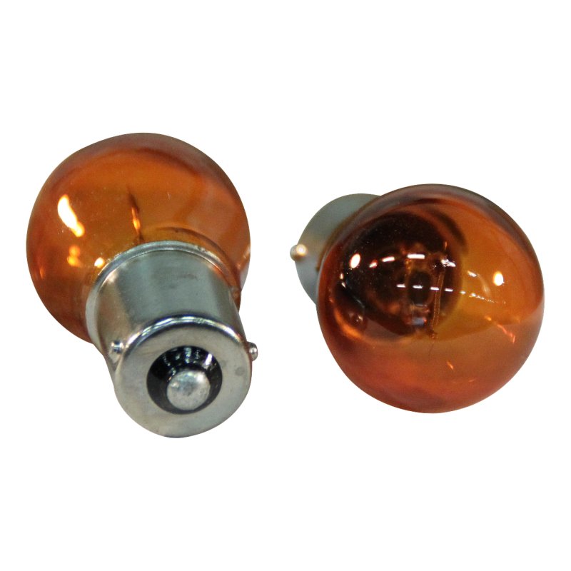 ampoules déclairage pour stop- / clignotant feu bau15S 12V 21W 15x47mm orange