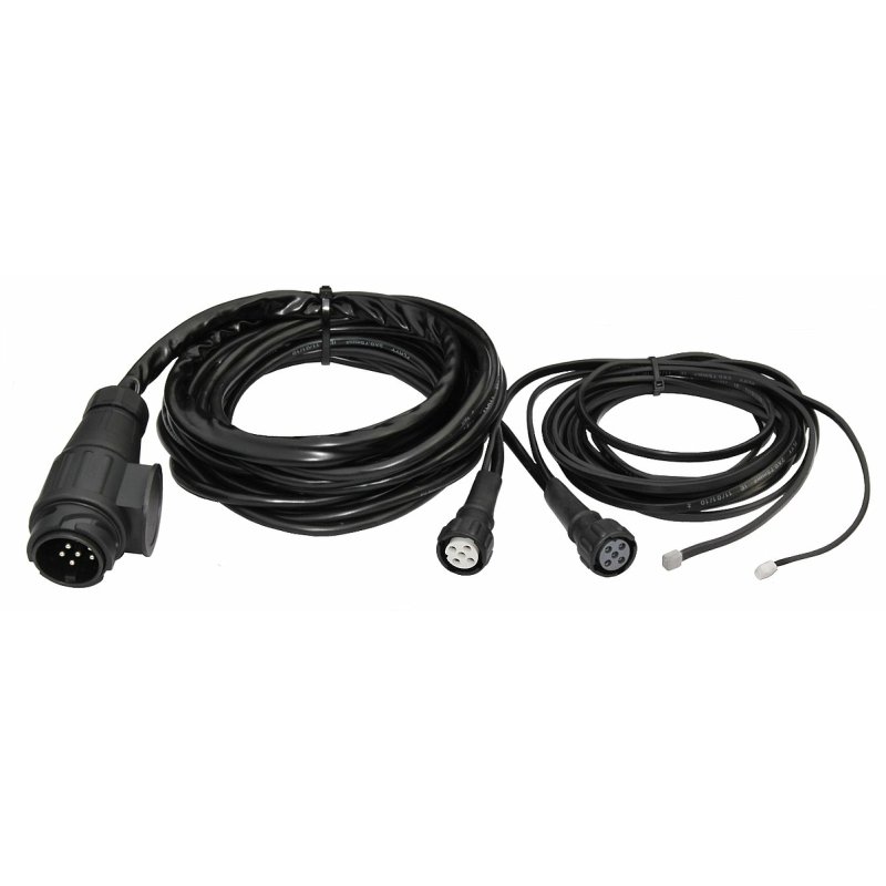 kabelboom 13-polig 8,0m , bajonet 8-polig , vertakking 2x 6,3m DC