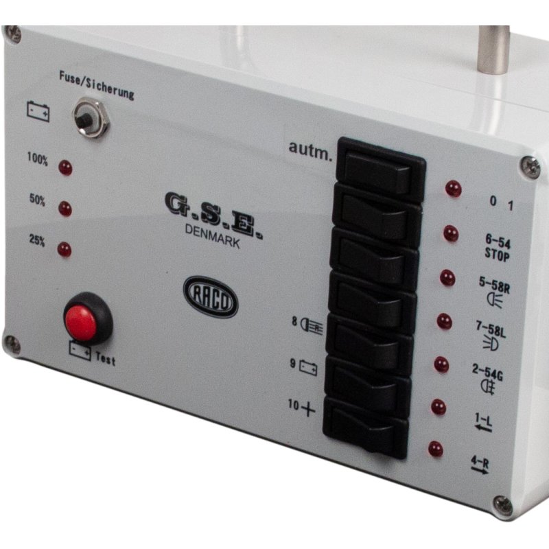 12V trailer light tester avec fonction automatique