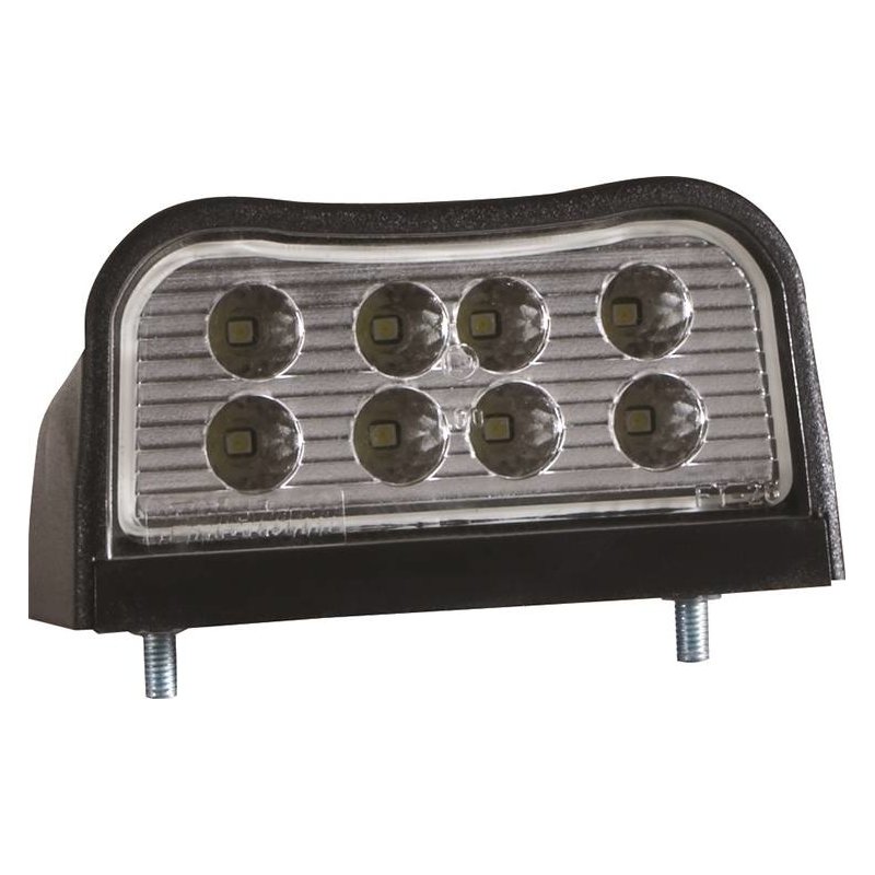 LED number plate light 12/24V Sliding connector white