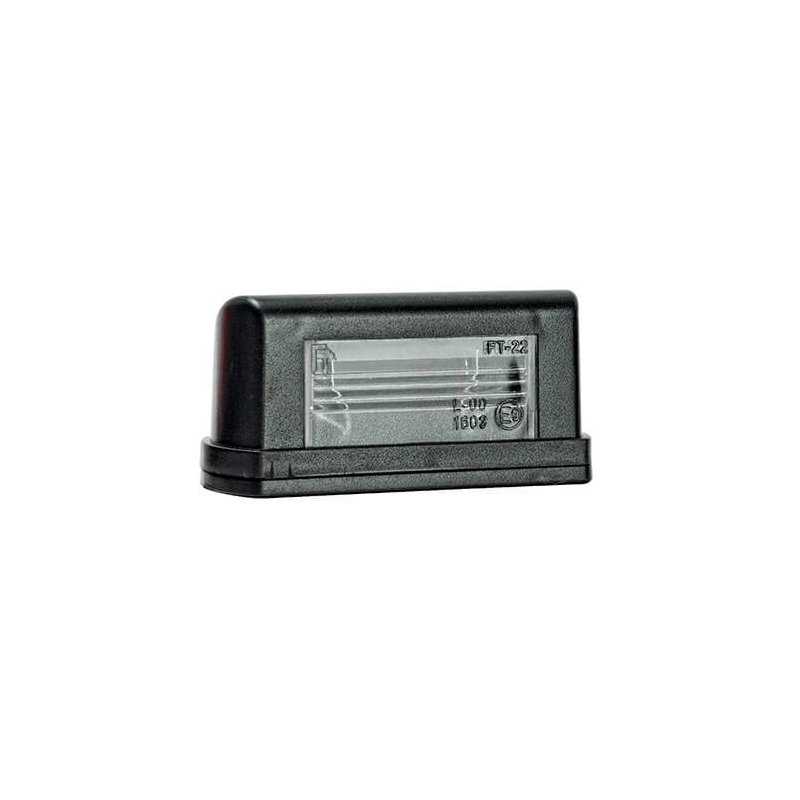 éclairage de plaque LED 12/24V P&R câble 200mm, 2x 1,5mm² blanc