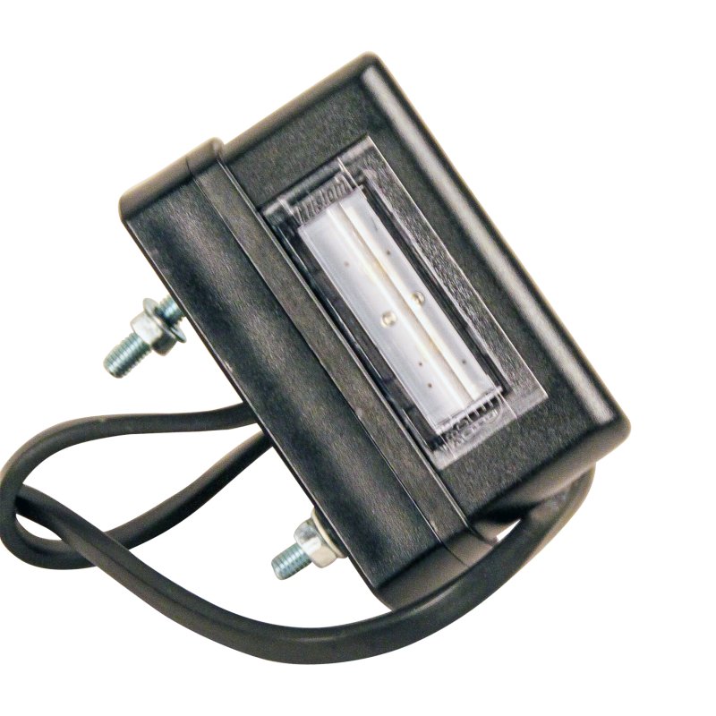 éclairage de plaque LED 12/24V DC câble 200mm, 0,75mm² blanc