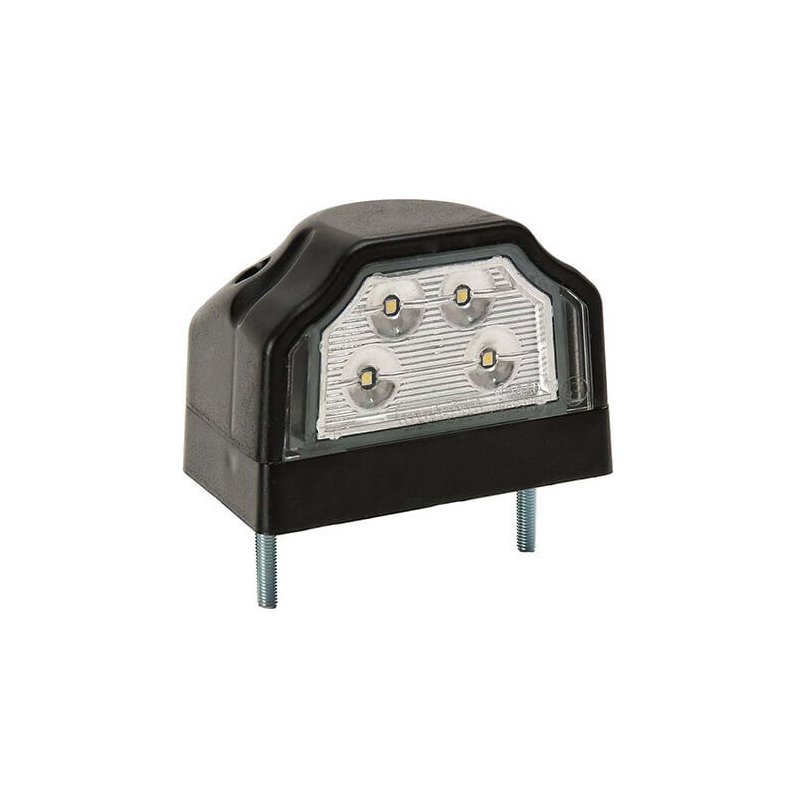 éclairage de plaque LED 12/24V Connecteur coulissant blanc