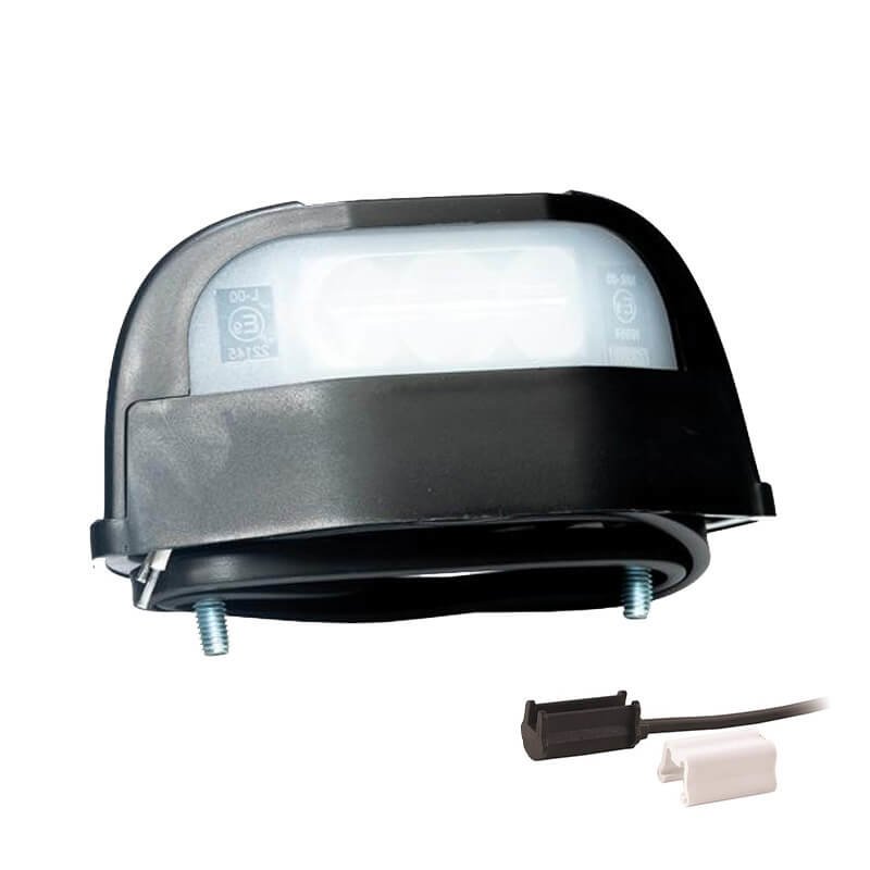 éclairage de plaque LED 12/24V P&R câble 500mm, 2x 1,5mm²