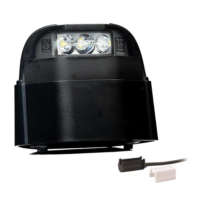 éclairage de plaque LED 12/24V P&R câble 500mm, 2x 1,5mm²