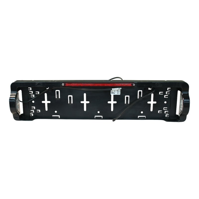 support de plaque d'immatriculation + éclairage de plaque d'immatriculation + 3ème feu stop LED , Câble DC 800mm
