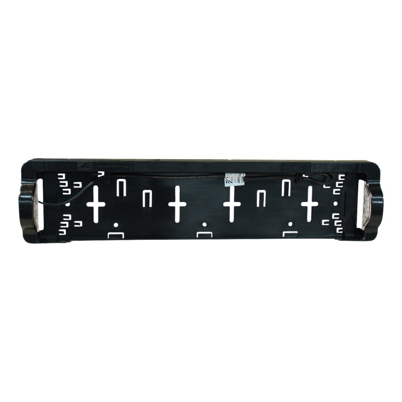 support de plaque+éclairage de plaque LED DC 800mm