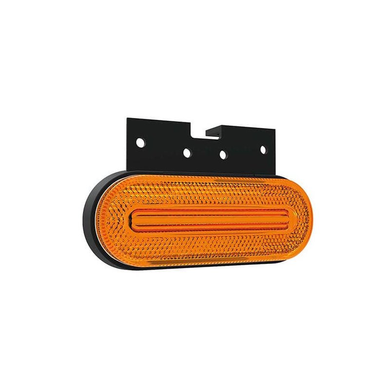 feu de position latéral cable 500mm 12/24V orange