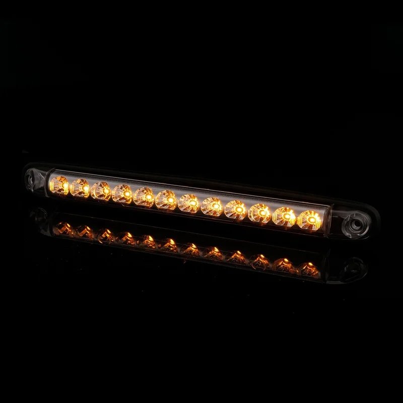 feu de position latéral cable 500mm 12/24V orange