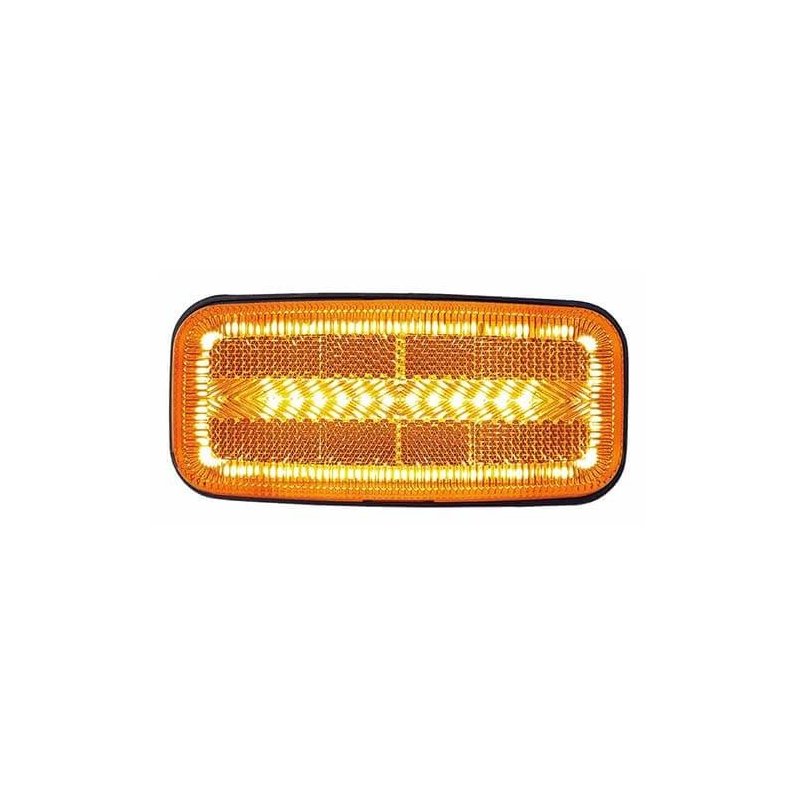 side marker lamp cable 500mm 12/24V orange
