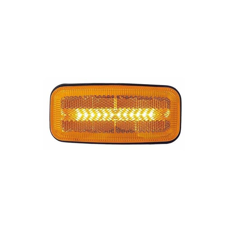 side marker lamp cable 500mm 12/24V orange