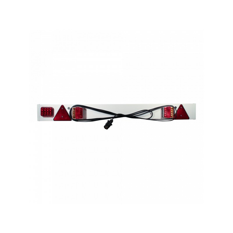 rampe de feux amovible LED plastique 1370mm 600cm prise 7 pôles 12V