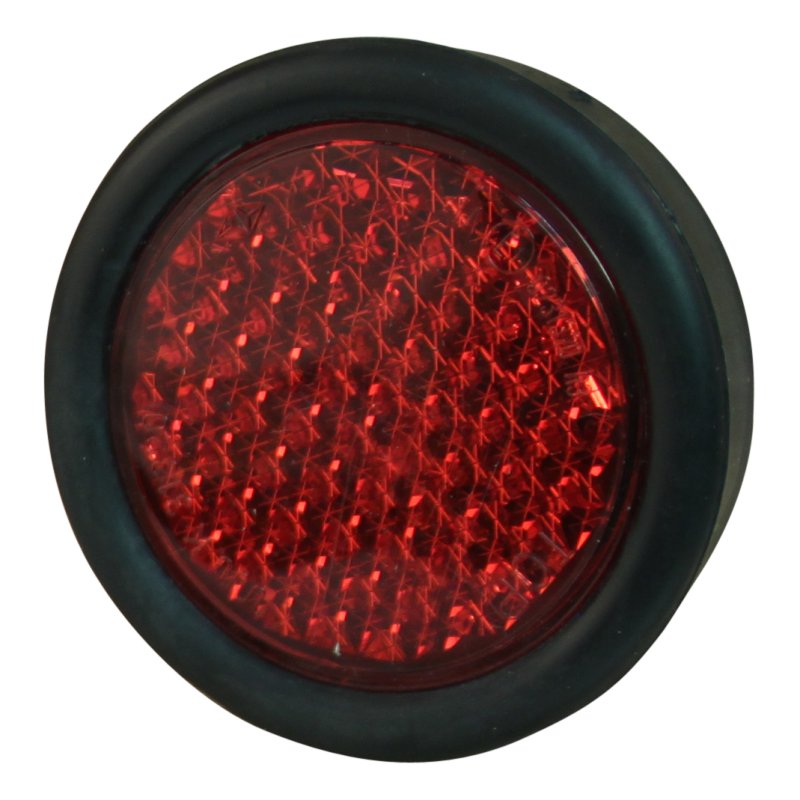 reflector Ø rood opschroefbaar Ø67 / 50