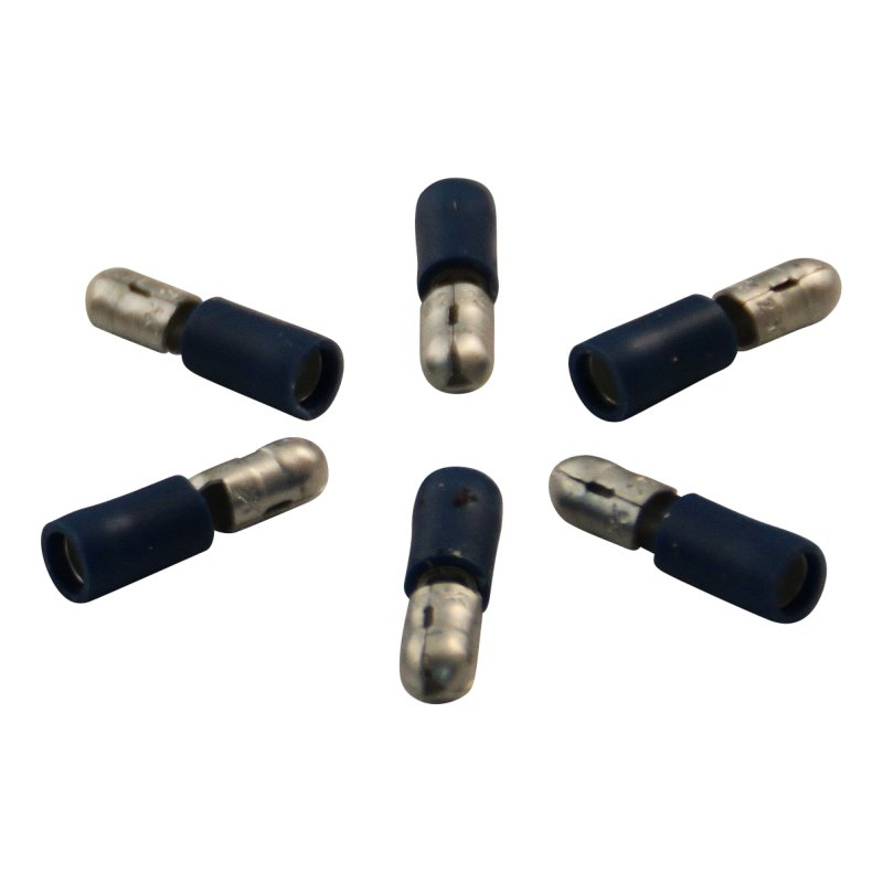 Rundstecker für draht 1,5 – 2,5mm2 Ø5 , mm blau