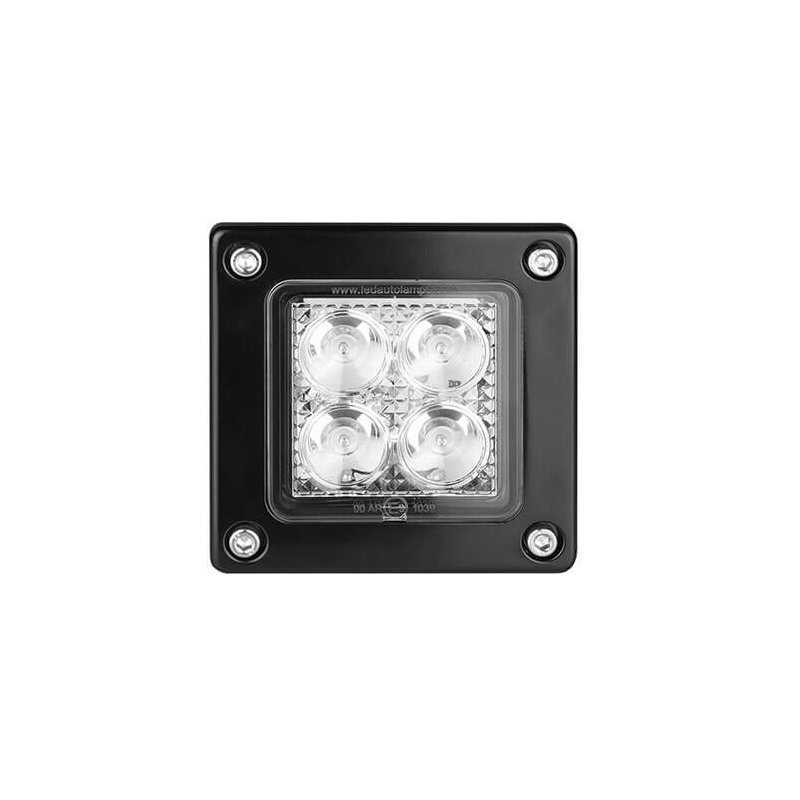 lampe de travail LED 12/24 V câble 400 mm 12 Watts blanc