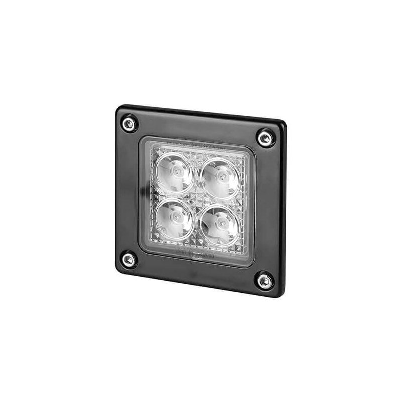 lampe de travail LED 12/24 V câble 400 mm 12 Watts blanc