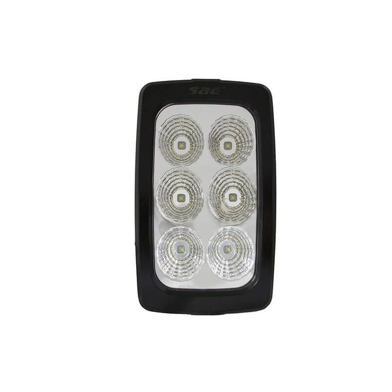 lampe de travail 9/36V 400mm câble avec connecteur Deutsch 30 Watt blanc