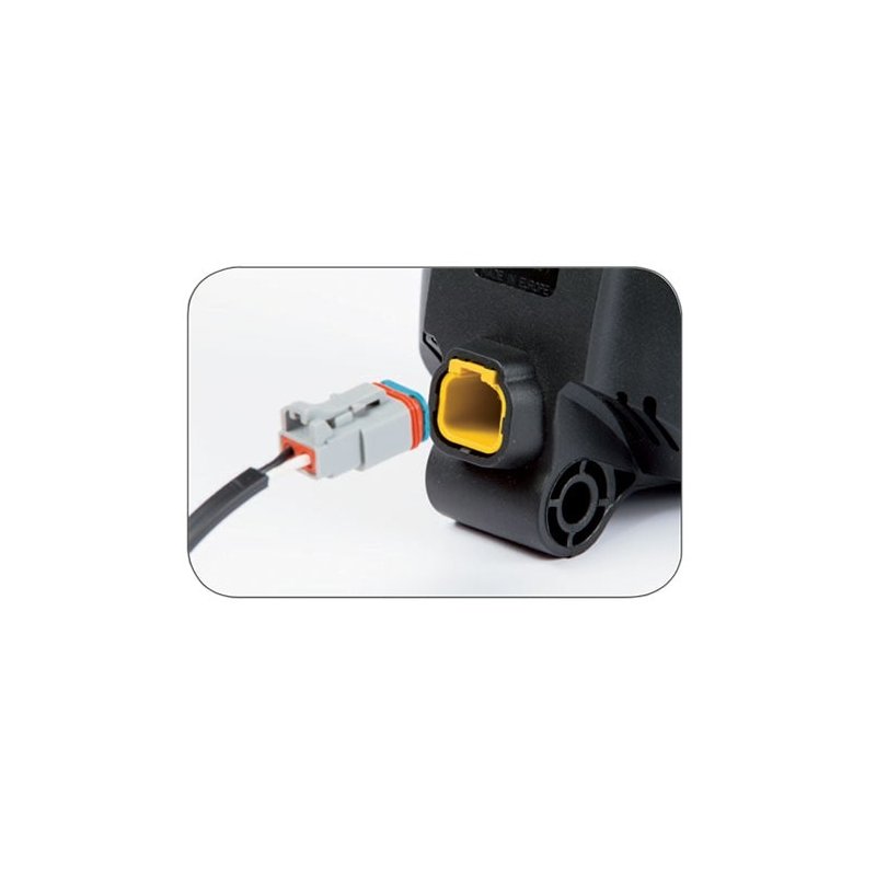 Arbeitsscheinwerfer 12/55 V Eingebauter Deutsch-Stecker 13,5 Watt weiß