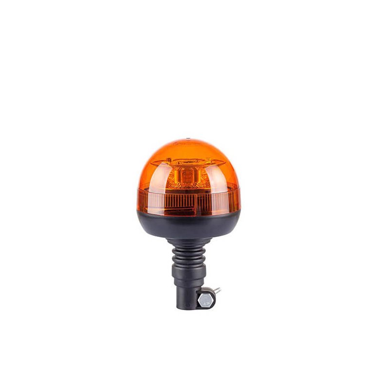 zwaailamp LED oranje 12/24V DIN-aansluiting