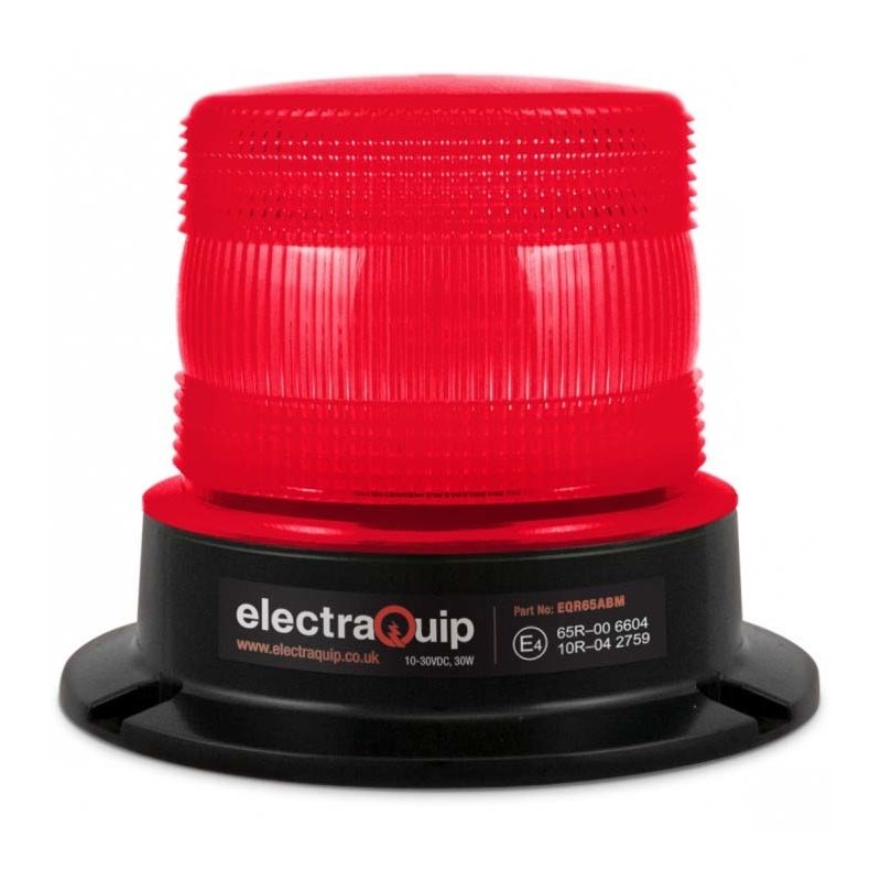 zwaailamp LED rood 9/30V