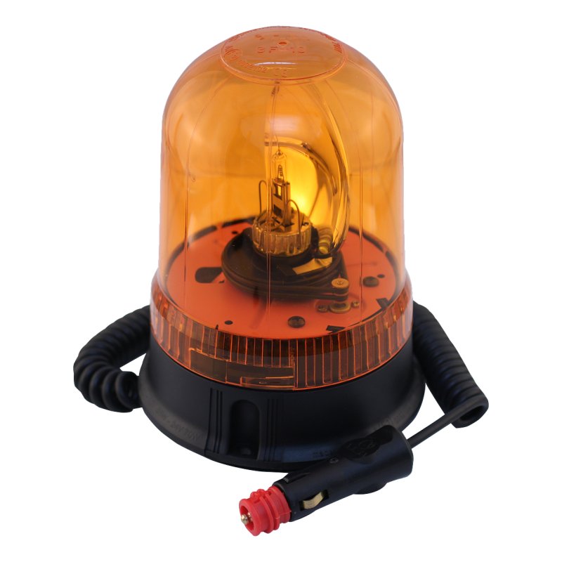gyrophare halogène 24V 70W base magnétique