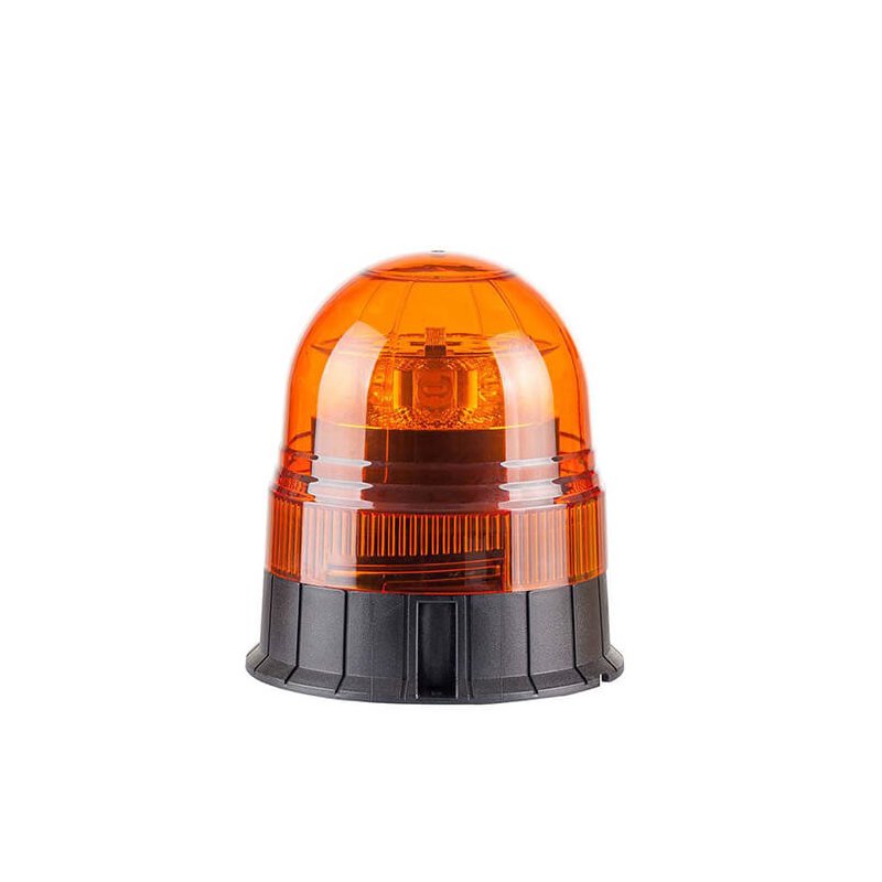 gyrophare LED orange 12/24 V câble de 20 cm